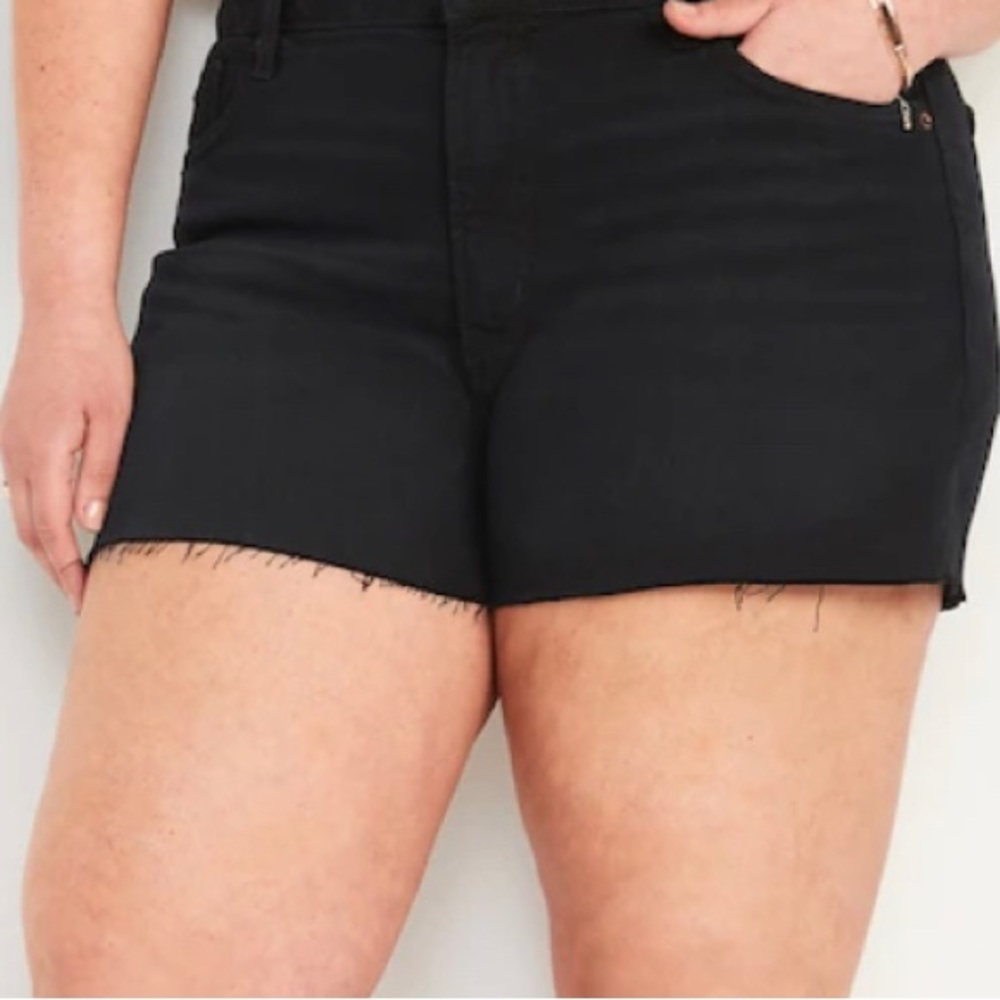 High-Waisted O.G. Straight Cut-Off Jean Shorts